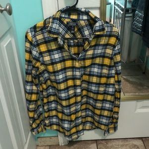 Flannel button down